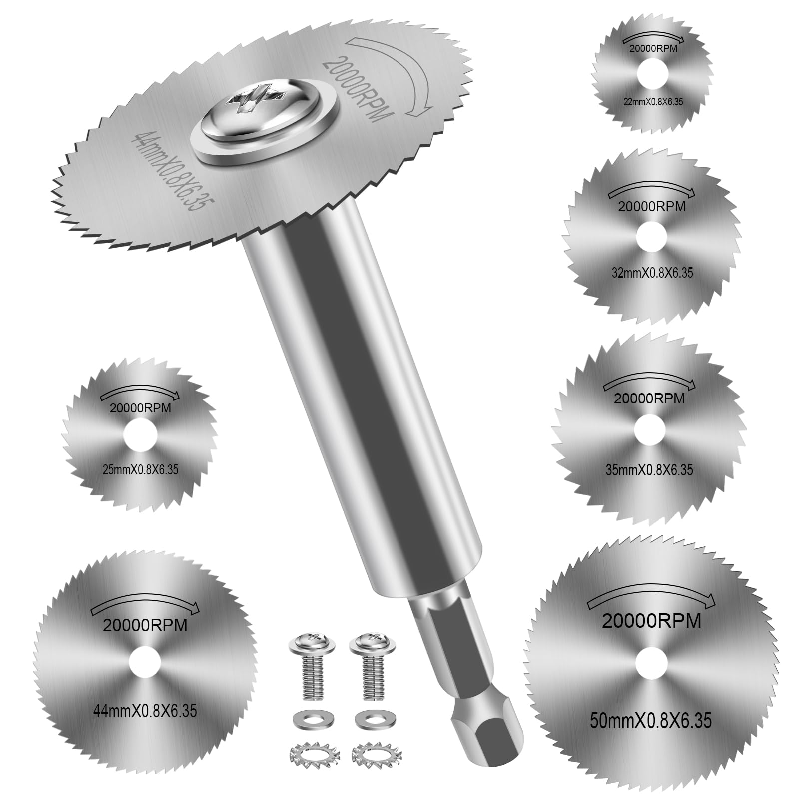 Power Tools Plumbing - 드릴용 절단 휠, 강철 톱날이 있는