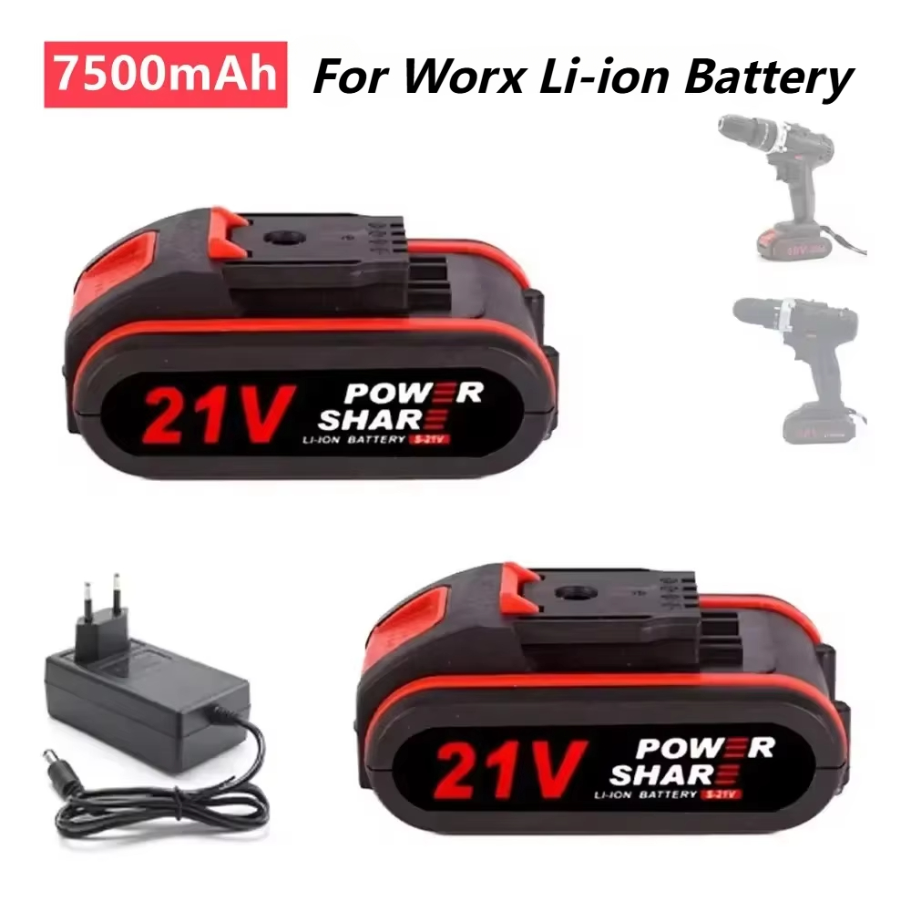 Power Tools Online - WORX용 고용량 충전식 리튬 이온 배터리,