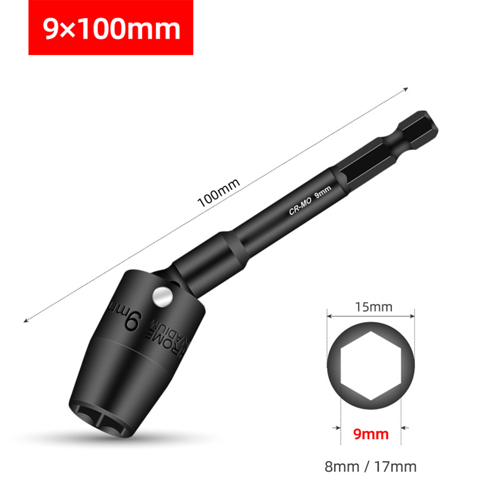 1개 100mm 육각 소켓 H8-H19 360도 회전  - Power Tools Online 리뷰 및 가격