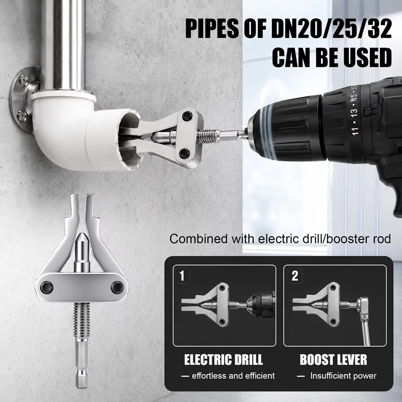 파이프 추출기 도구, 부러진 나사산 제거기, 육각 샹크 - Power Tools Plumbing 리뷰 및 가격