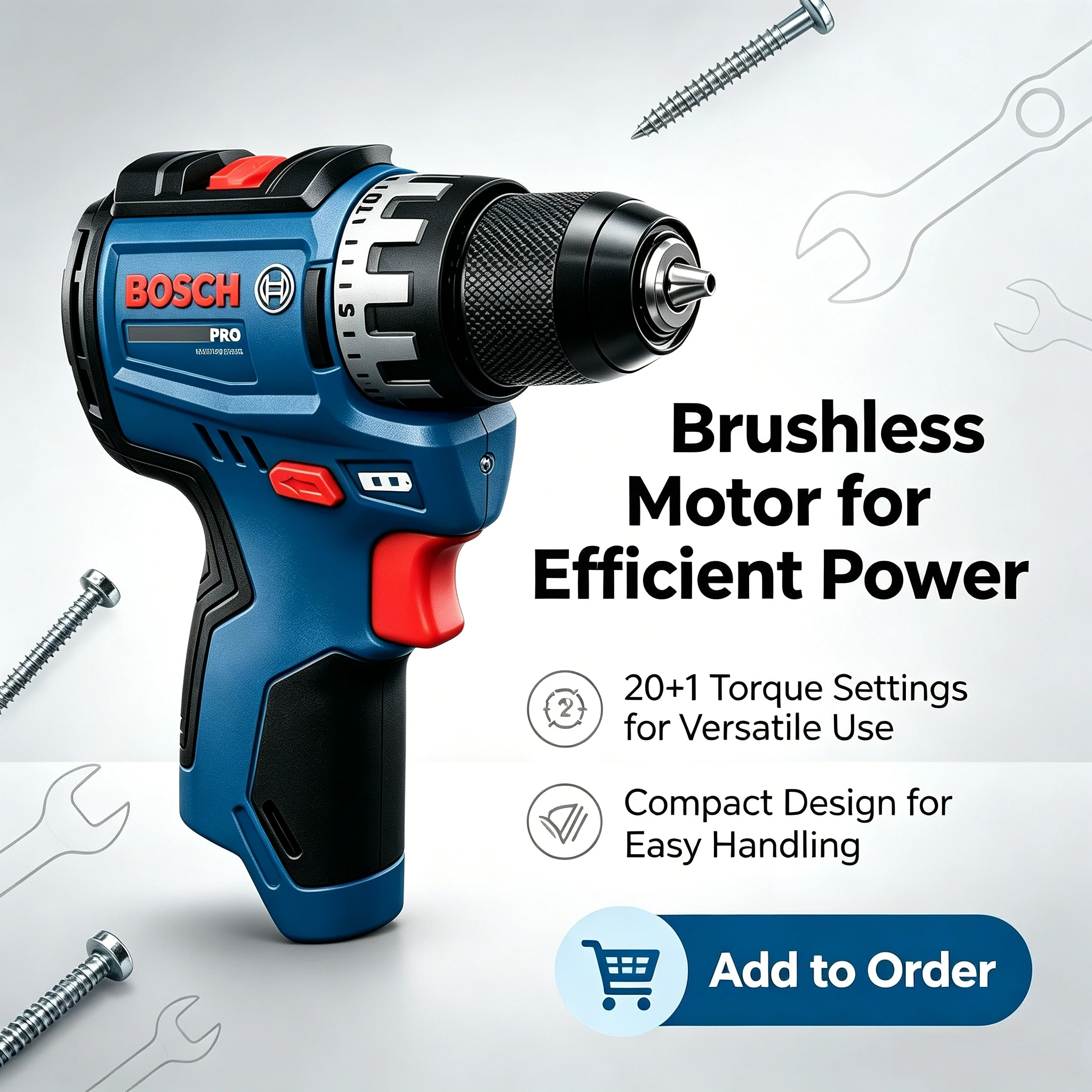 보쉬 프로페셔널 GSR 12V-31 무선 드릴 12V  - Power Tools Online 리뷰 및 가격