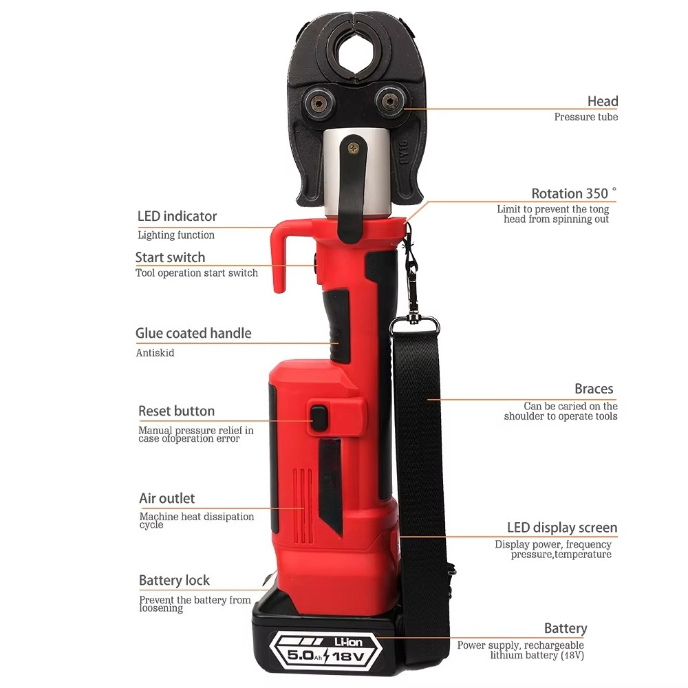 SD1930 공장 맞춤형 배터리 구동 유압식 전동 파이 - Power Tools Battery 리뷰 및 가격