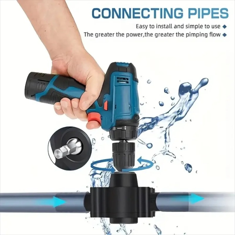 휴대용 전기 드릴 펌프 자체 프라이밍 액체 이송 펌프  - Power Tools Plumbing 리뷰 및 가격