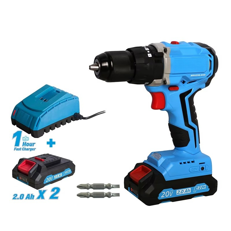 20V 무선 브러시리스 드릴 파워툴 세트 리튬 이온 임 - Power Tools Impact 리뷰 및 가격