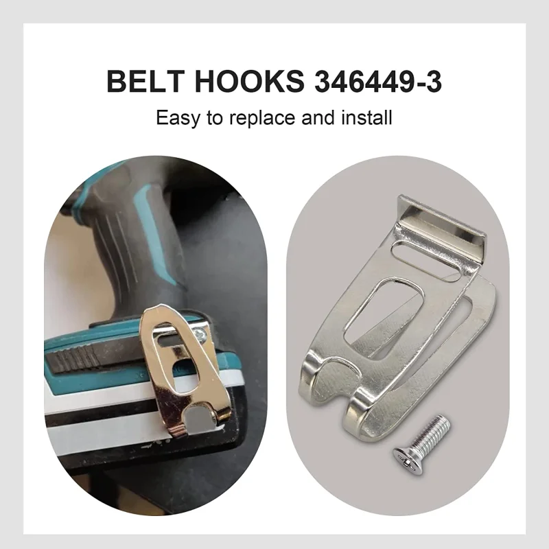 나사가 있는 벨트 클립 후크, 18V 무선 드릴용, 임 - Power Tools Online 리뷰 및 가격
